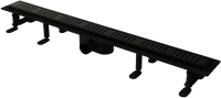 Душевой трап (лоток) RGW SDR-34B черный, 60 см