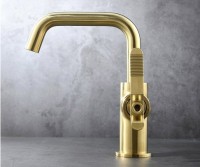 Смеситель для раковины Bronze de Luxe 1760's Loft 1178CG золото