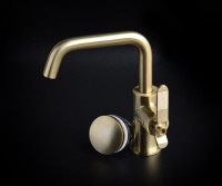 Смеситель для раковины Bronze de Luxe 1760's Loft 1178CG золото