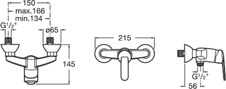 Смеситель для душа Roca Victoria 5A2125C0M