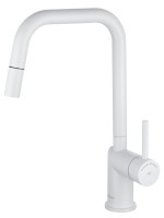 Смеситель для кухни Wonzon & Woghand WW-6018-MW матовый белый