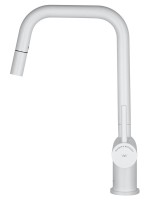 Смеситель для кухни Wonzon & Woghand WW-6018-MW матовый белый