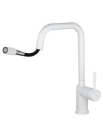 Смеситель для кухни Wonzon & Woghand WW-6018-MW матовый белый