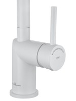 Смеситель для кухни Wonzon & Woghand WW-6018-MW матовый белый