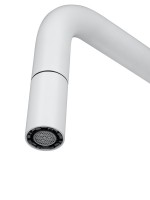 Смеситель для кухни Wonzon & Woghand WW-6018-MW матовый белый