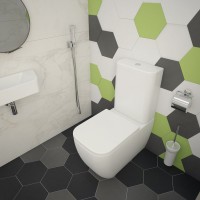 Унитаз-компакт напольный Lavinia Boho One 3302001P с микролифтом