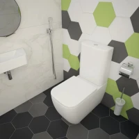 Унитаз-компакт напольный Lavinia Boho One 3302001P с микролифтом Унитаз-компакт напольный Lavinia Boho One 3302001P с микролифтом