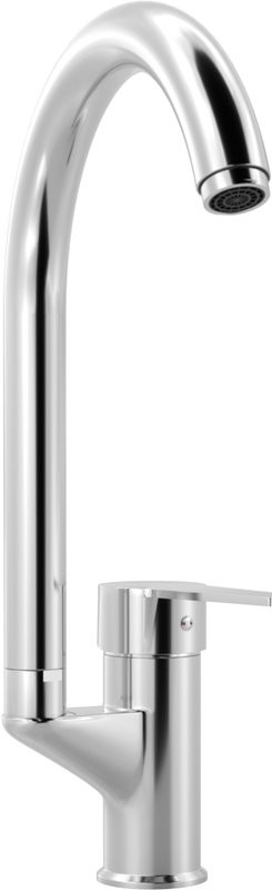 Комплект Мойка Florentina Липси 780 грей + Смеситель MEGA Snow MG-SH03 хром
