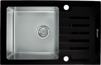 Мойка кухонная Seaman Eco Glass SMG-780B