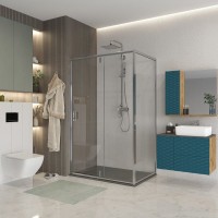 Душевой уголок Niagara Nova NG-63-10A-A100 100x100, квадратный, хром