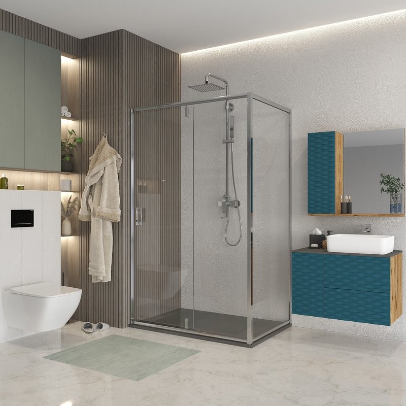 Душевой уголок Niagara Nova NG-63-10A-A100 100x100, квадратный, хром