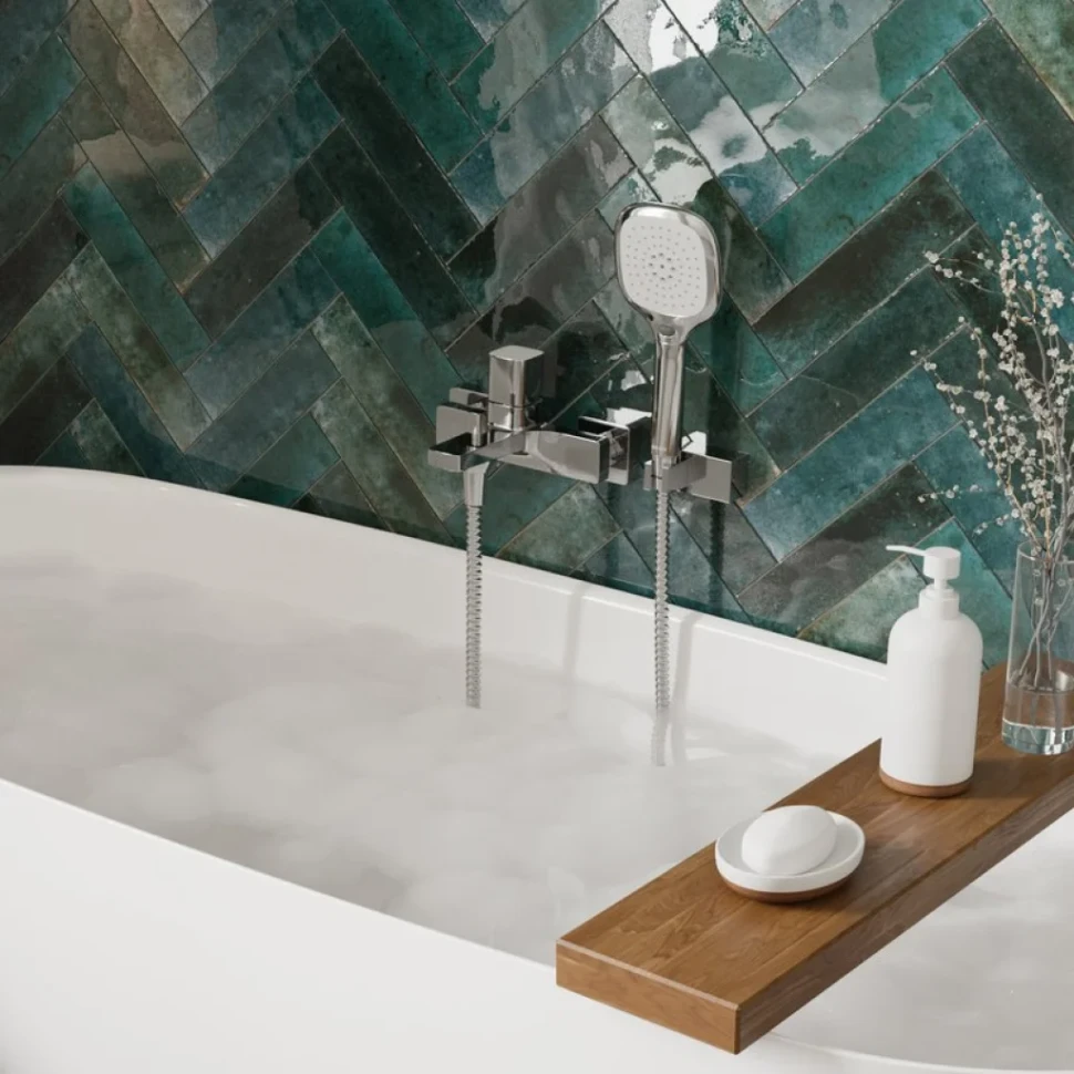 Смеситель для ванны с душем Wasserkraft Naab 8601