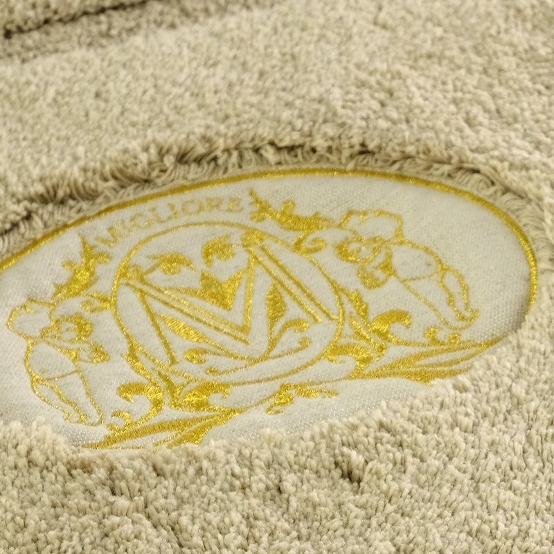 Коврик Migliore 31916 капучино, окантовка золото