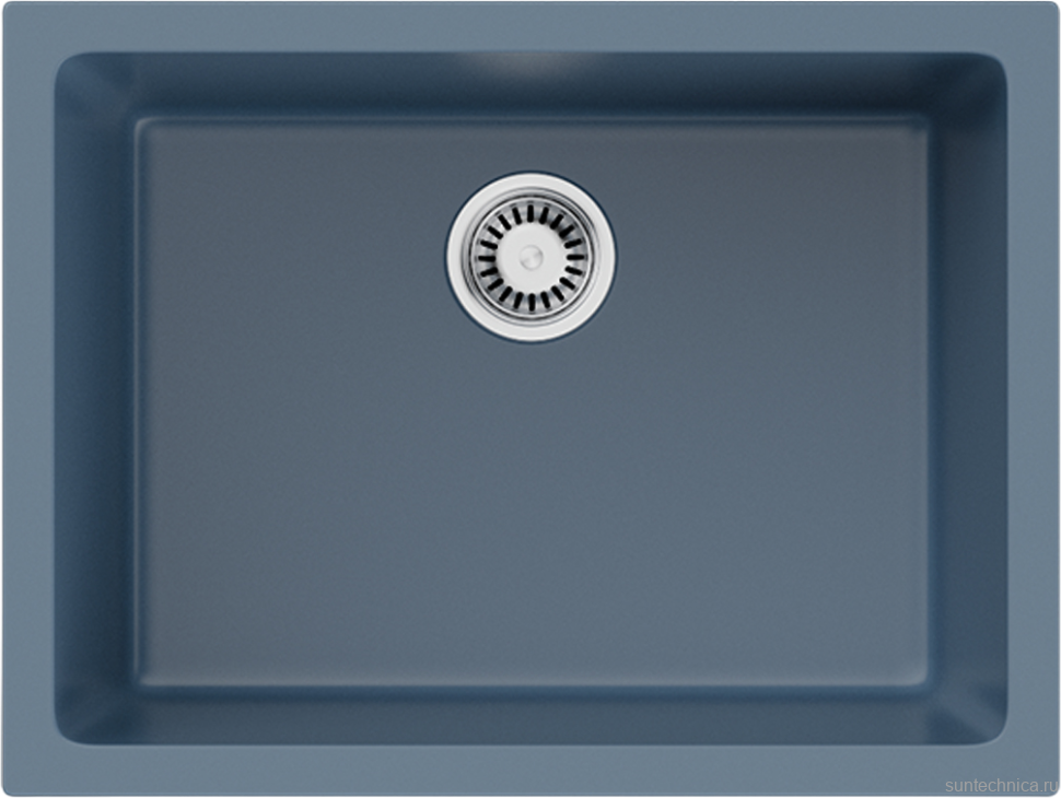 Комплект Мойка Omoikiri Okinoshima 61-U/I-SB smoky blue + Измельчитель Nagare 750