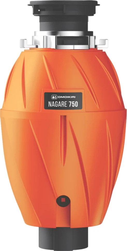 Комплект Мойка Omoikiri Okinoshima 61-U/I-SB smoky blue + Измельчитель Nagare 750