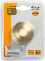 Крючок Fixsen Comfort Gold FX-87005 одинарный, золото сатин