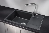 Мойка кухонная Granula 7805, черный