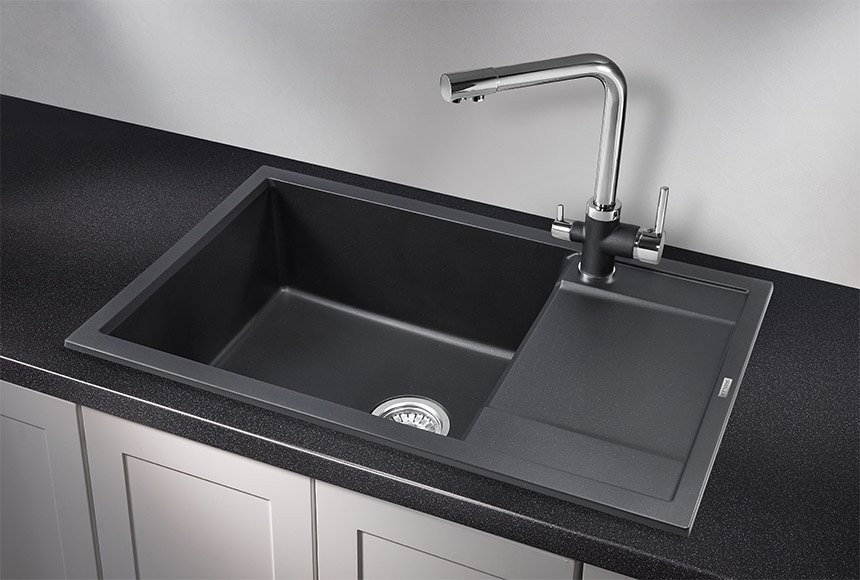 Мойка кухонная Granula 7805, черный