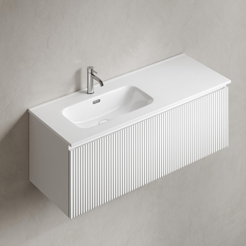 Тумба под раковину без столешницы Sancos Snob R 1.0 120 SNR1.0120LW bianco