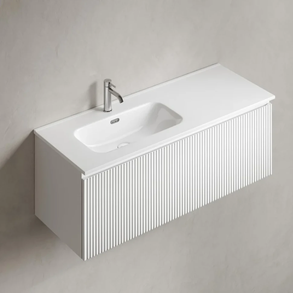Тумба под раковину без столешницы Sancos Snob R 1.0 120 SNR1.0120LW bianco