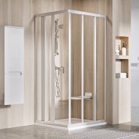 Душевой уголок Ravak Supernova ASRV3-80 Transparent, профиль сатин