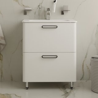 Тумба под раковину IDDIS Brick 60, напольная