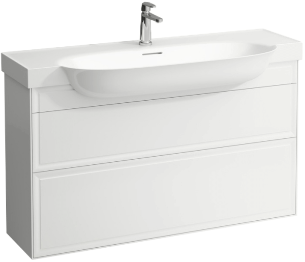Тумба с раковиной Laufen The New Classic 4.0605.2.085.631.1 белая глянцевая