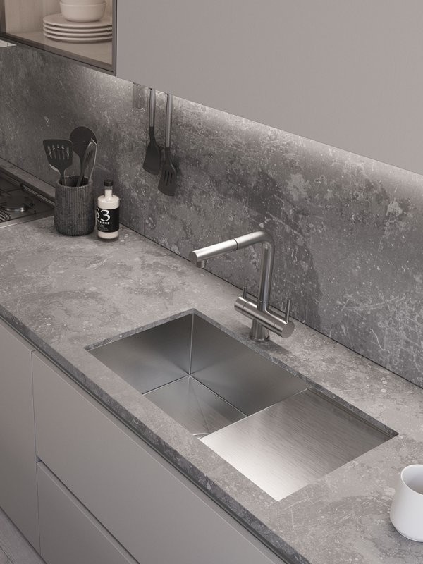 Мойка кухонная Emar PVD EMB-124 Satine