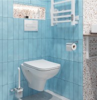 Комплект Унитаз подвесной DIWO Сочи 7508N003-0079 безободковый + Крышка Yakut 0344 быстросъемное, с микролифтом + Инсталляция + Кнопка 7320 белая