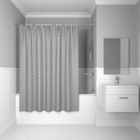 Штора для ванной IDDIS Base BD06P24i11 240х200, серая