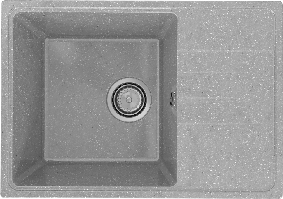 Мойка кухонная Practik PR-M 600-003 светло-серая