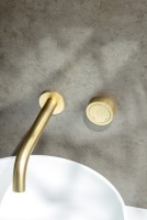 Смеситель для раковины Boheme Tech 158/2-MG С ВНУТРЕННЕЙ ЧАСТЬЮ, matt gold Смеситель для раковины Boheme Tech 158/2-MG С ВНУТРЕННЕЙ ЧАСТЬЮ, matt gold