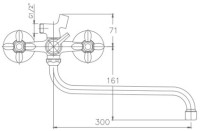 Универсальный смеситель Haiba HB2227-2