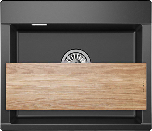 Мойка кухонная Granula Estetica 5804, шварц