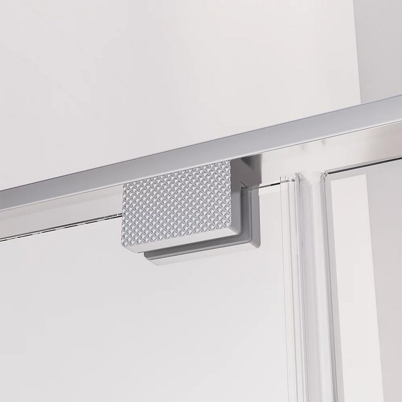 Душевой уголок Veconi Premium Alassio SP CH 130х100, профиль матовый хром, стекло прозрачное