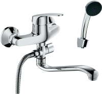 Смеситель с длинным изливом для ванны D-lin 629 D140629 хром Смеситель с длинным изливом для ванны D-lin 629 D140629 хром