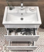 Тумба под раковину Vigo Geometry 60 белая