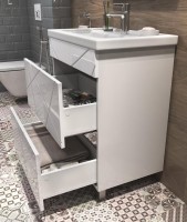Тумба под раковину Vigo Geometry 60 белая