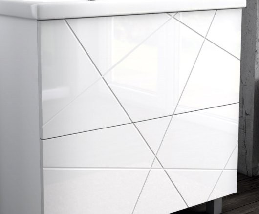 Тумба под раковину Vigo Geometry 60 белая
