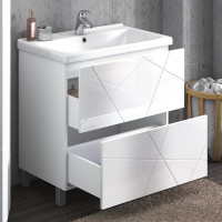 Тумба под раковину Vigo Geometry 60 белая