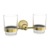 Стакан Rose RG19E RG1922E двойной, золото