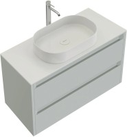 Тумба под раковину без столешницы Allen Brau Fantasy 2.0 100 матовый папирус Тумба под раковину без столешницы Allen Brau Fantasy 2.0 100 матовый папирус