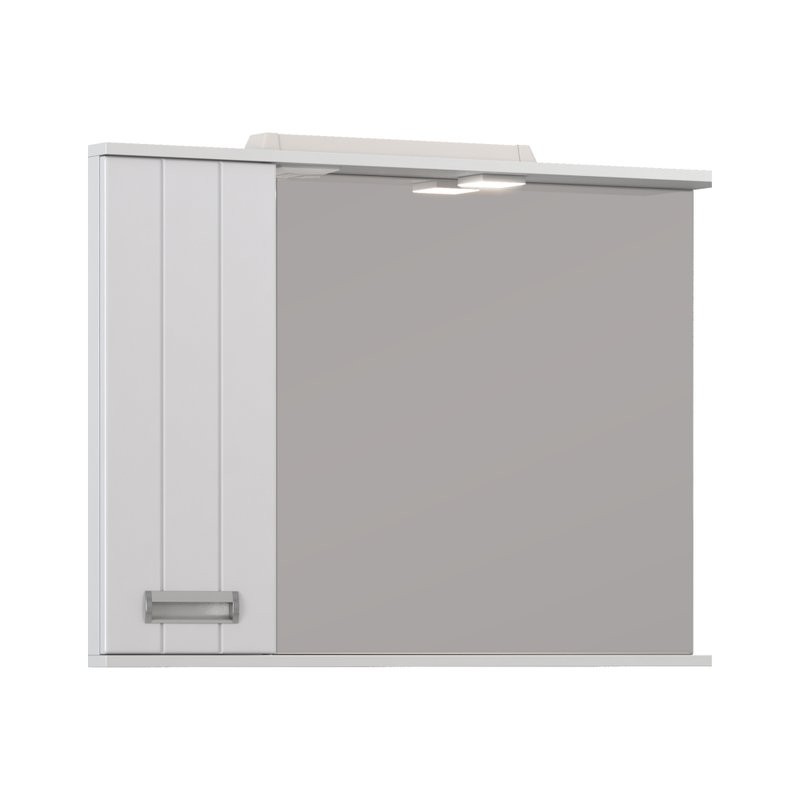 Мебель для ванной комнаты Vigo Diana 105 напольная, белая, раковина Стиль 105