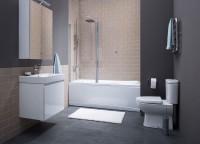 Тумба с раковиной Aquanet Йорк 60 белая