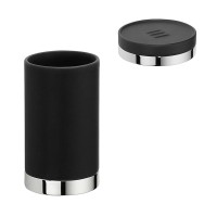 Набор Стакан Colombo Design Nordic B5241.CR-CNO + Мыльница B5240.CR-CNO Набор Стакан Colombo Design Nordic B5241.CR-CNO + Мыльница B5240.CR-CNO