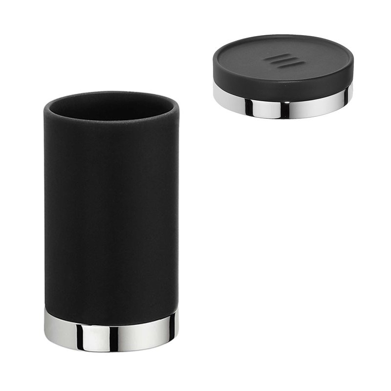 Набор Стакан Colombo Design Nordic B5241.CR-CNO + Мыльница B5240.CR-CNO