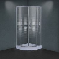 Душевой уголок Timo TL-8001R Romb Glass с поддоном