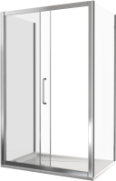 Душевой уголок Good Door Neo WTW+SP+SP 140х80 см + очиститель для стекол