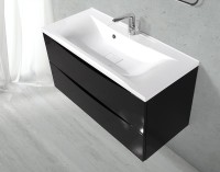 Тумба под раковину BelBagno Marino 100 nero lucido