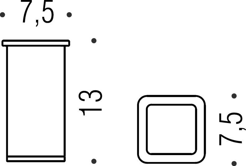 Набор Стакан Colombo Design Lulu B6241.gold + Дозатор B9321.gold